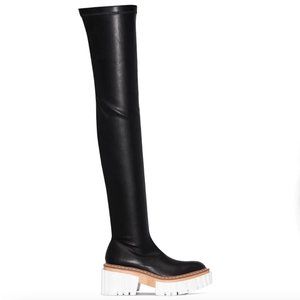 Stella McCartney Emilie 75mm thigh-high boots